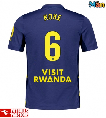 Atletico Madrid Koke #6 Bortatröja 2025-26 Kortärmad